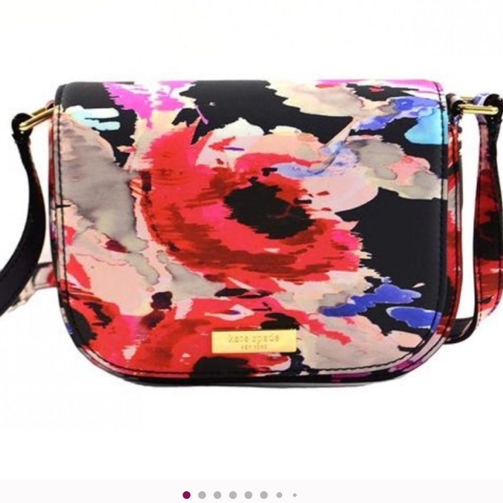 LIKE NEW Kate Spade Laurel Way Floral Crossbody